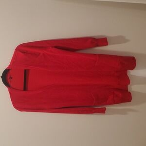 Adorable Long Red Cardigan Size S (47)